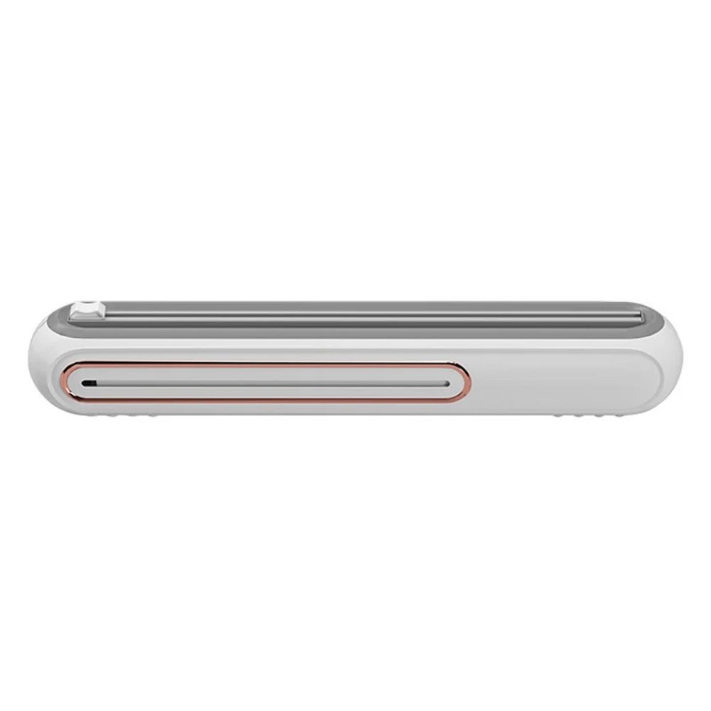 Magnetic Refillable Plastic Wrap Dispenser With Cutter, Tin Aluminum Foil Dispenser Cutter, Film Wrap Dispenser Kitchen Tool