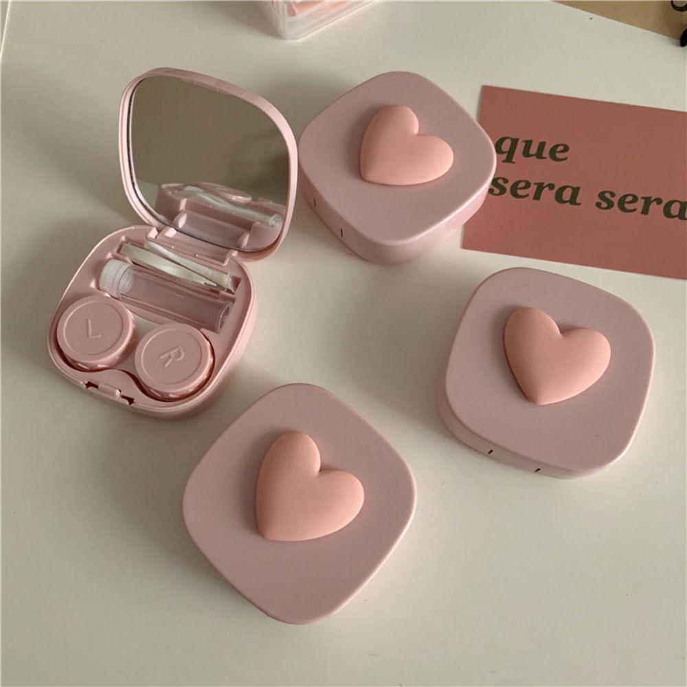Case Eyeglasses Container Cosmetic Contact Box Women Contact Lens Case Korean Glasses Storage