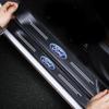EUEX2 Car Door Sill Stickers Threshold Protector Film Wear Resistant For Ford Focus mk2 mk3 mk4 Fiesta mk7 Transit custom Accessories