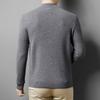 Yiliteng Men's 100% Wool Half-Zip Pullover Sweater