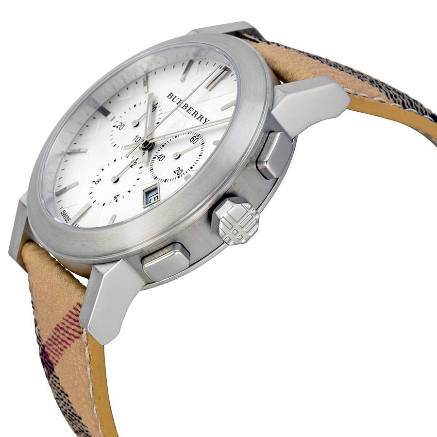 Burberry Pánské hodinky BU9360 The City Silver Dial