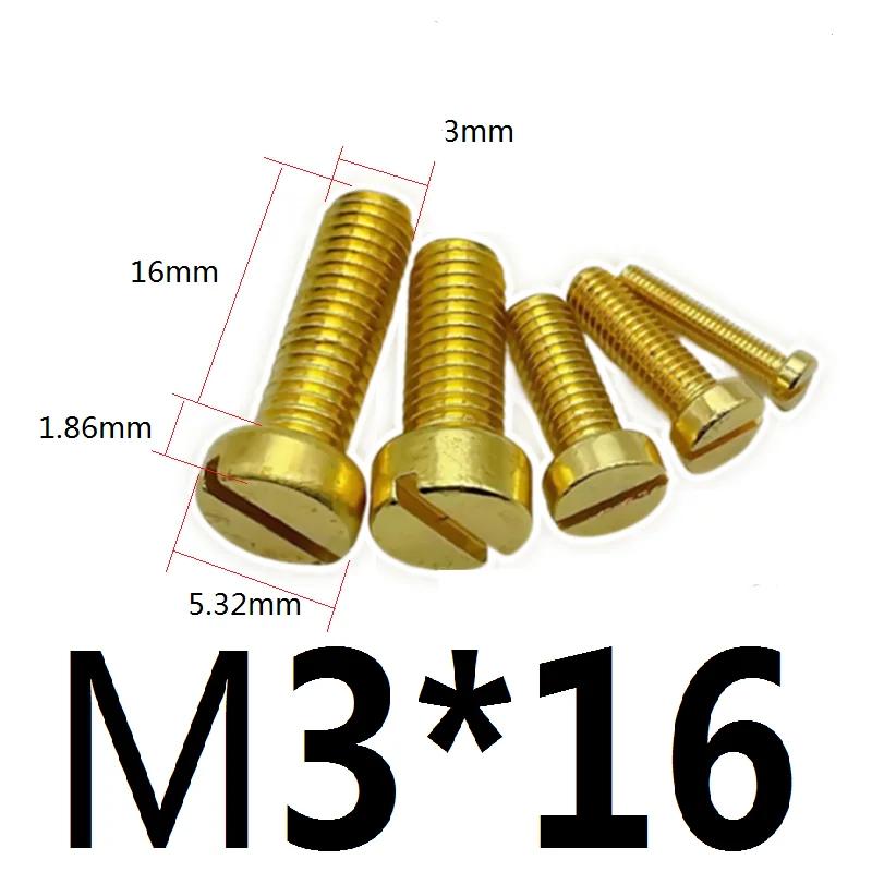 M 2,5 3 4 5 6 8 10 12 Metrisch X 4-25mm Länge Messing Senkkopf Schlitzschraube Bolzen
