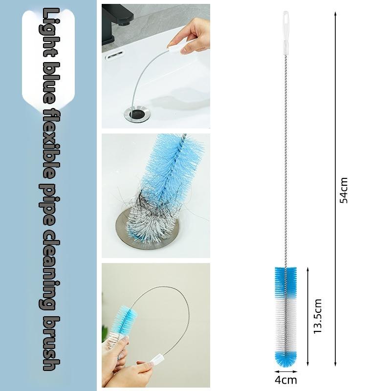 Rotary Pipe Cleaning Brush Brush Long Handle Brush For Pipe Wall Cleaning Tools Kit