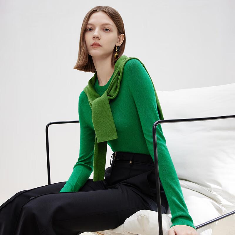 

LANCY Женский вязаный свитер из 100% шерсти 2XL