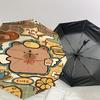 1PC Capybara Cute Umbrella-8-Rib Reinforced, Automatic Open, Lightweight & Durable, Cute Fashion Accessory for Outdoor-A1241