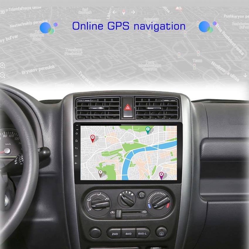 2din Android10 Car Radio Multimedia Player Carplay Auto GPS Navigation DSP NO DVD For Suzuki Jimny 2007 2008 2009 2010-2012
