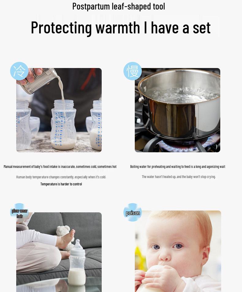 Multifunktionaler intelligenter Milchwärmer & Sterilisator mit konstanter Temperaturregelung