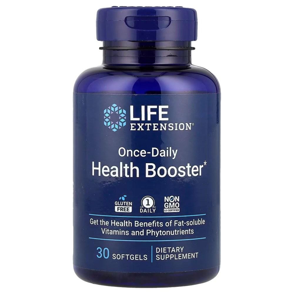 HealthBooster Life Extension Health Booster Vitamin E K 30 Softgels 2 pcs 30 Tablets