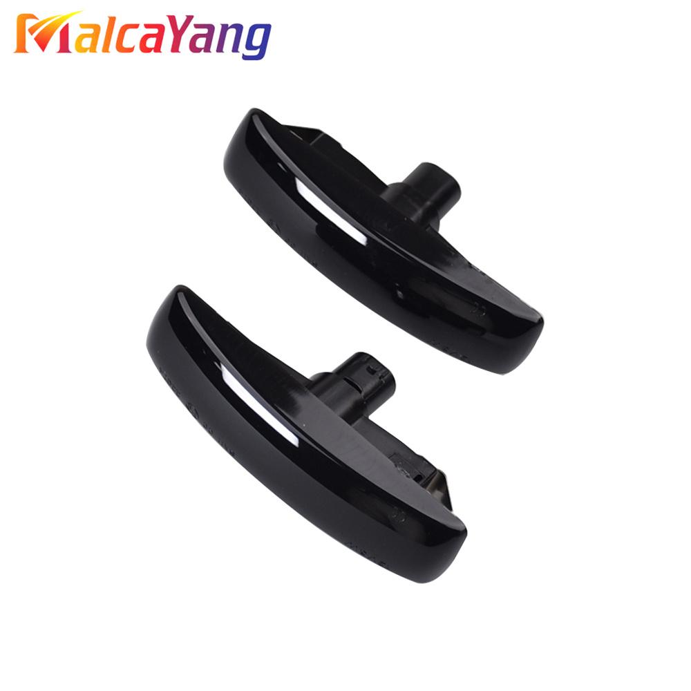 2Pcs LED Turn Signal Dynamic Side Marker Lamp Repeater Indicator Light For Land Rover Freeland 2 Discovery 3 4 Rover Sport L320Turn Signal 2