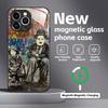 Banksy Graffiti Art  Phone Case For iPhone17 16 15 14 13 12 11 X XR XS 8 Plus Mini Pro Max Glass Magnetic Case
