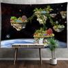 Island In the Stars Tapestry Wall Hanging Bohemian Aesthetics Nature Landscape Art Home Dorm Living Room Decor