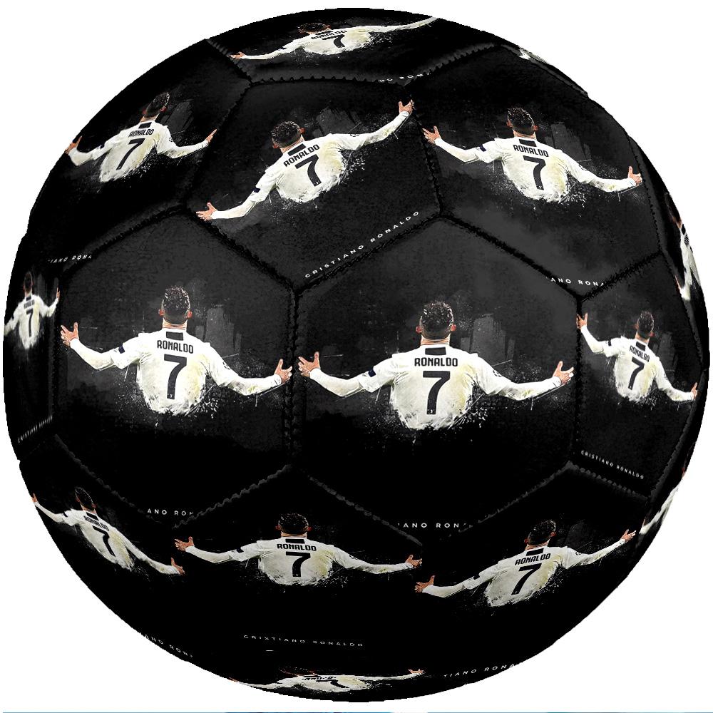 Pallone da calcio tema Cristiano Ronaldo Taglia 5 Pallone da calcio Tocco Morbido Pallone da calcio professionale per allenamento per sport all'aperto