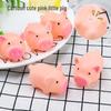 Pink Little Pig Squeeze Toy with BB Sound for Stress Relief and Pranks