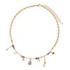Vintage Inspired Star And Moon Pendant Necklace Adjustable Length Neckchain Fashion Jewelry For Elegant Occasions