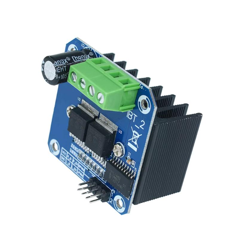 High-power smart car motor driver module BTS7960 43A current-limited control semiconductor cooling driver