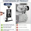 Unealtă manuală dezizolatoare de sârmă acționată de bormașină pentru cupru, diametru 0,06-1 inci - Design cu manivelă manuală cu fălci și șuruburi reglabile pentru reciclarea ușoară a fierului vechi