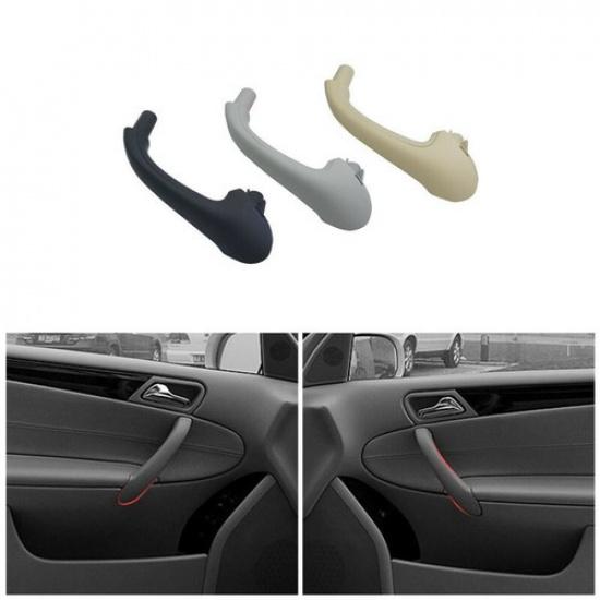 1pcs Quality Black/Beige/Grey Inner Door Handle Replace Trim for Benz C350 W203