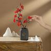 Artificial Plum Blossom Decorative Photo Props Faux Silk Flower Wedding Artificial Bouquet for Office