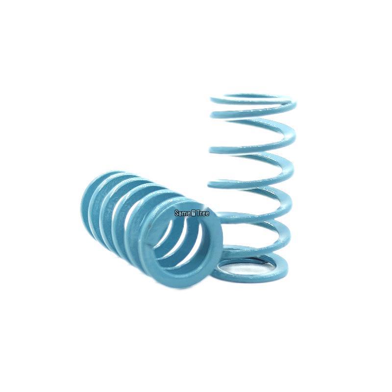 SWU43 Light Blue Rectangular Mold Spring, Alloy Steel