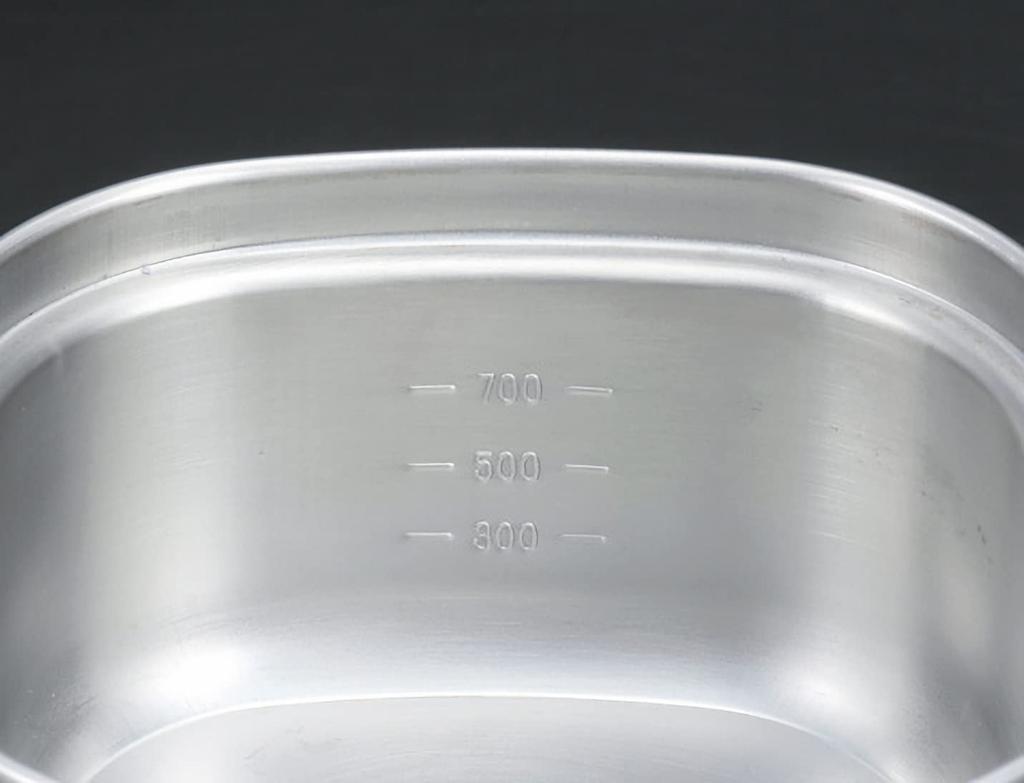 Captain Stag Cooker Stainless Steel Square Ramen Cooker Stainless Steel Made In Japan (CAPTAIN STAG) 1.3L Tsubame-Sanjo UH-4202