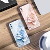 Blooming Blue Flowers For Samsung M02 12 Note 8 9 10 20 A 01 A02 A03 Core 04 05 06 10 12 13 14 15 A16 Glass Ultra Phone Case