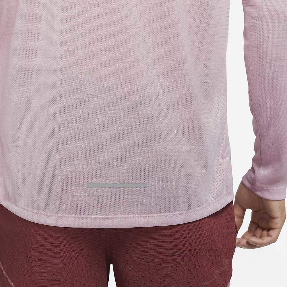 Nike Dri-Fit Miler Round Neck Pullover Simple Long Sleeve Running T-Shirt Men tops CU0319-516
