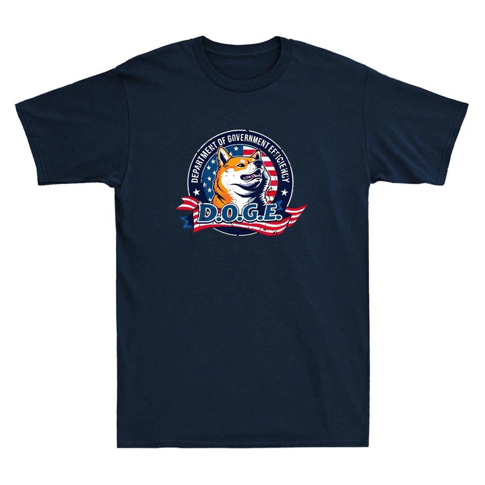 Men s and Women s T-shirts DOGE Department Of Government Efficiency Funny Fierce Dog Graphic XL