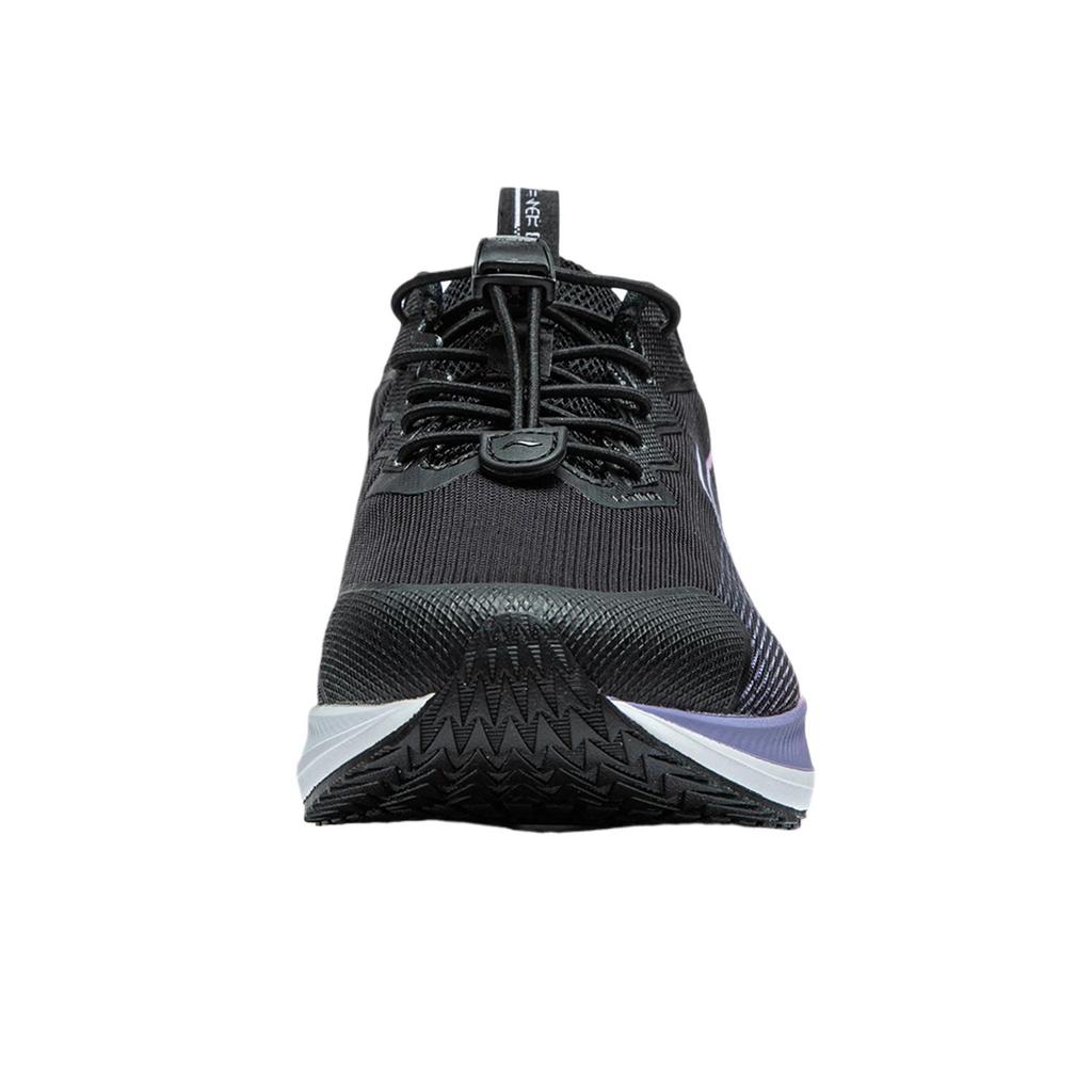 Li Ning Kids Running Sports Comfortable Breathable Low-Top Running Shoes Kids Running Shoes Black Light-Mist-Purple YKFT078-6