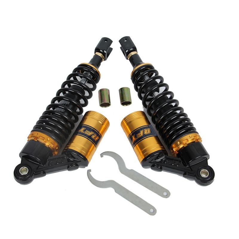 320mm 340mm 360mm 380mm 400mm Amortisseur à Air Universel Type U / Trou Rond Ressort de Suspension Arrière Scooter DirtBike Gokart Quad ATV Moto
