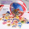 Double-Sided Wooden Magnetic Fishing Toy for Toddlers – Educational Ocean-Themed Bucket with Intelligence-Car Feature
