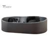 Espresso Machine Cleaning Accessories Electric Automatic Portafilter Cleaner Stainless Steel Handle Station with Coffee Grounds Spill Catcher Brush &