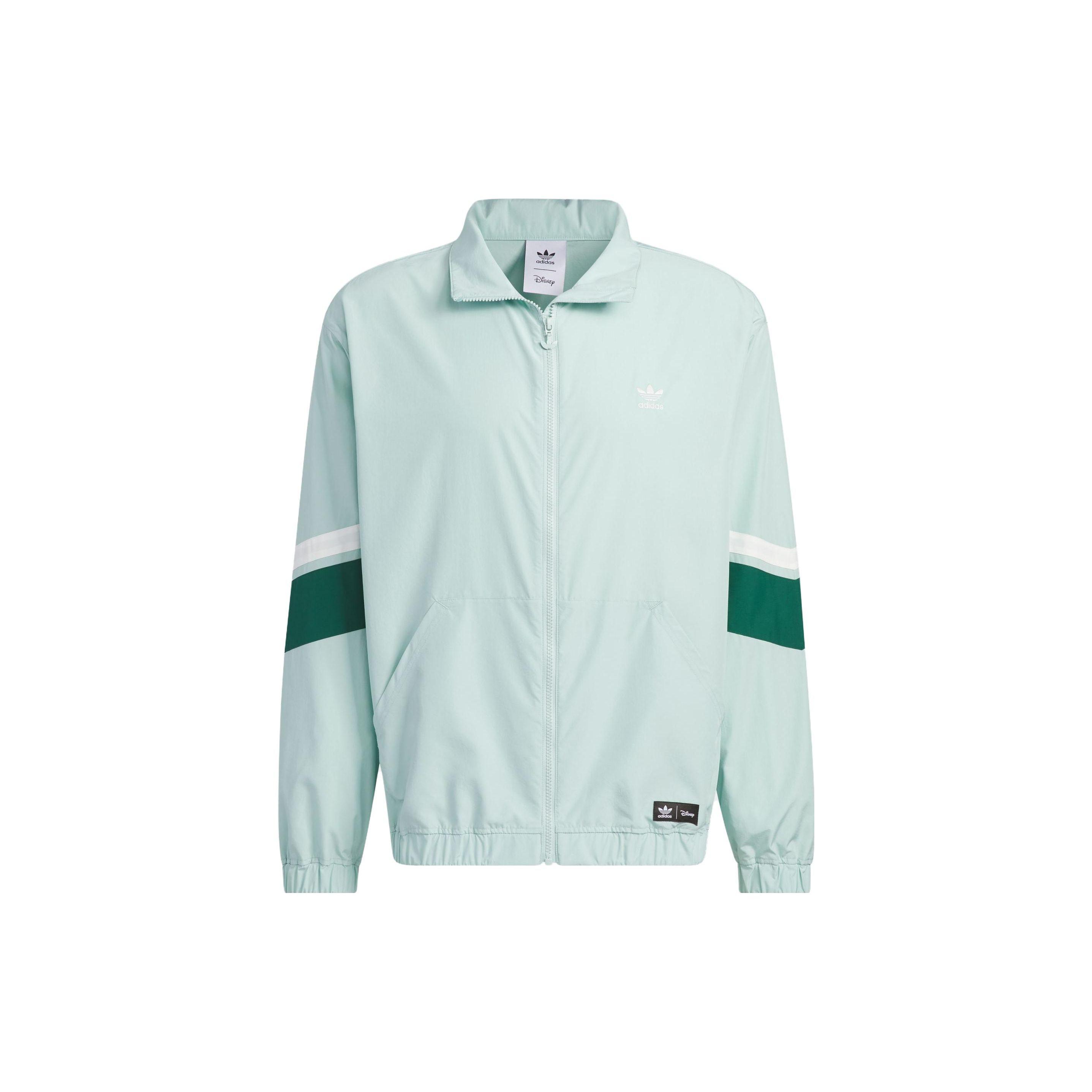 adidas Originals Men s Colorblock Woven Track Jacket Mint Green/Green/White IN1049 M