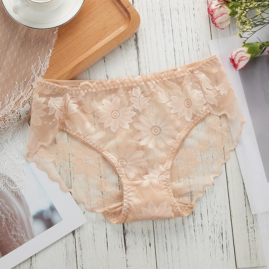Lace Underpants Seamless Women Lace Panties Sexy Luxury Lifted Hip Buttocks Perky Women's Underwear