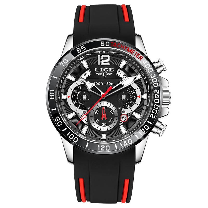 New Outdoor Sports Men Watch Top Brand Luxury Military Waterproof Quartz Watches for Men Fashion Auto Date Chronograph Male