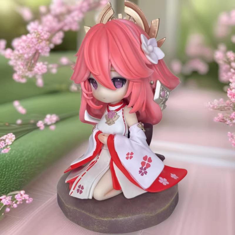 Anime Trend: Yae Rope Sitting Pose Q Version Figure
