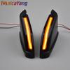 For VW Polo MK4 9N LED Rearview Mirror Indicator Blinker Light Dynamic Turn Signal For Skoda Octavia MK2 1Z 2004-2008