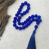 33 Bead Glass Islamic Rosary Beads Muslims Tasbih For Comfortable Daily Prayers Meditation And Spiritual Event Use