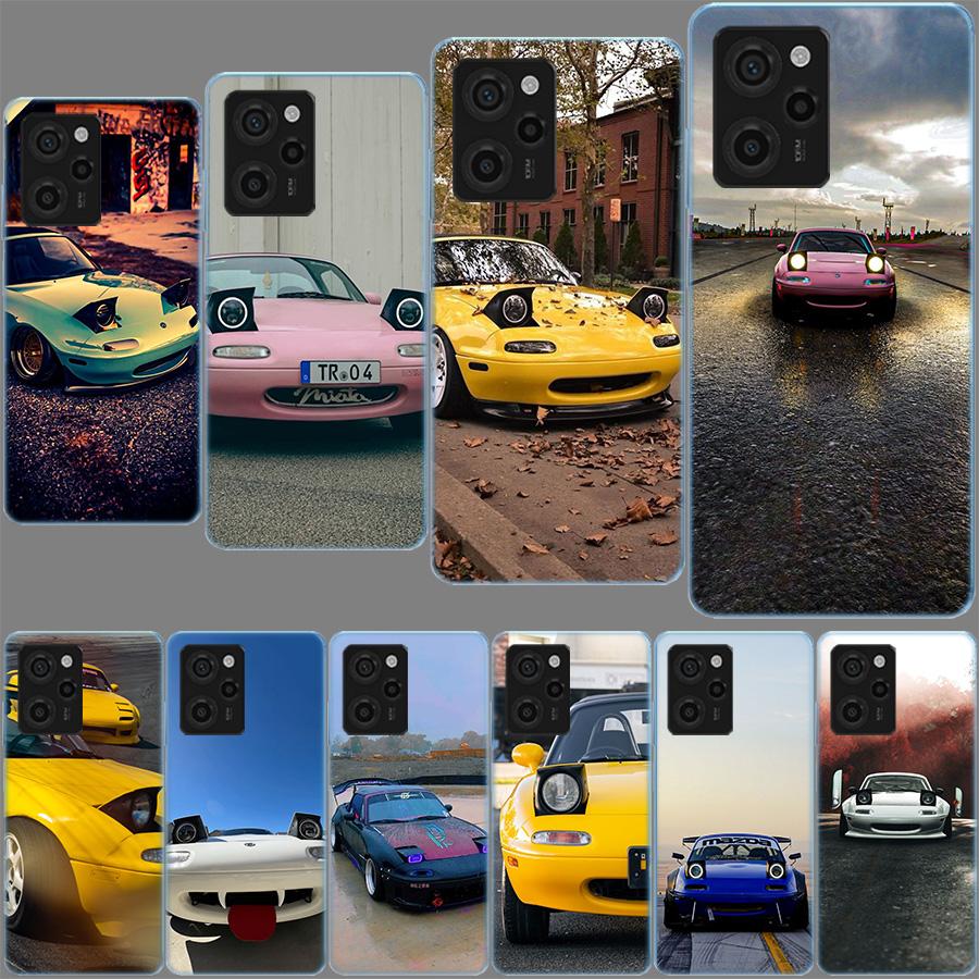 Mx5 M-Miata Cover Phone Case For Xiaomi Poco M8 M7 M6 M4 M3 X7 X6 X4 Pro F7 Ultra M5S Mi 14 14T 15 15T 12T 10T Pro 12S 12 11 Lit