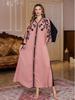 Dubai Travel Casual Muslim Women's Embroidered Arabian Robe