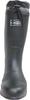 Rikioh Safety Shoes, Alkali-Resistant Rubber Boots, S235, Men's, Black, LL