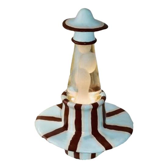 Handmade Glowing Lamp Liquid Motion LED Night Light Bedroom Living Room Home Office Decorative Relaxing Mood Light