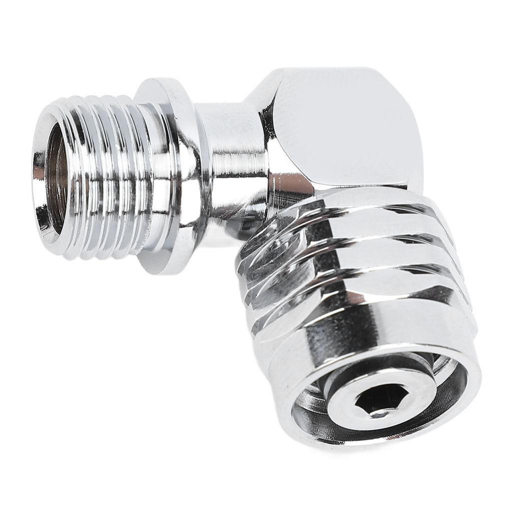 90 Grad Schwenkbarer Schlauchadapter für 2. Stufe Tauchregleranschluss Tauchzubehör