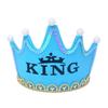 LED Light-Up Felt Birthday Party Hats for Kids - Glowing Crowns