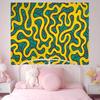 Yayoi Kusama Art Chart Tapestry Art Science Fiction Room Home Decor Cheap Hippie Wall Hanging