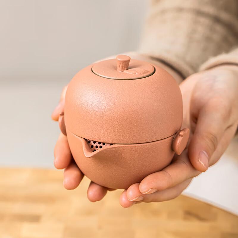 Pin Jian Portable Ceramic Travel Tea Set