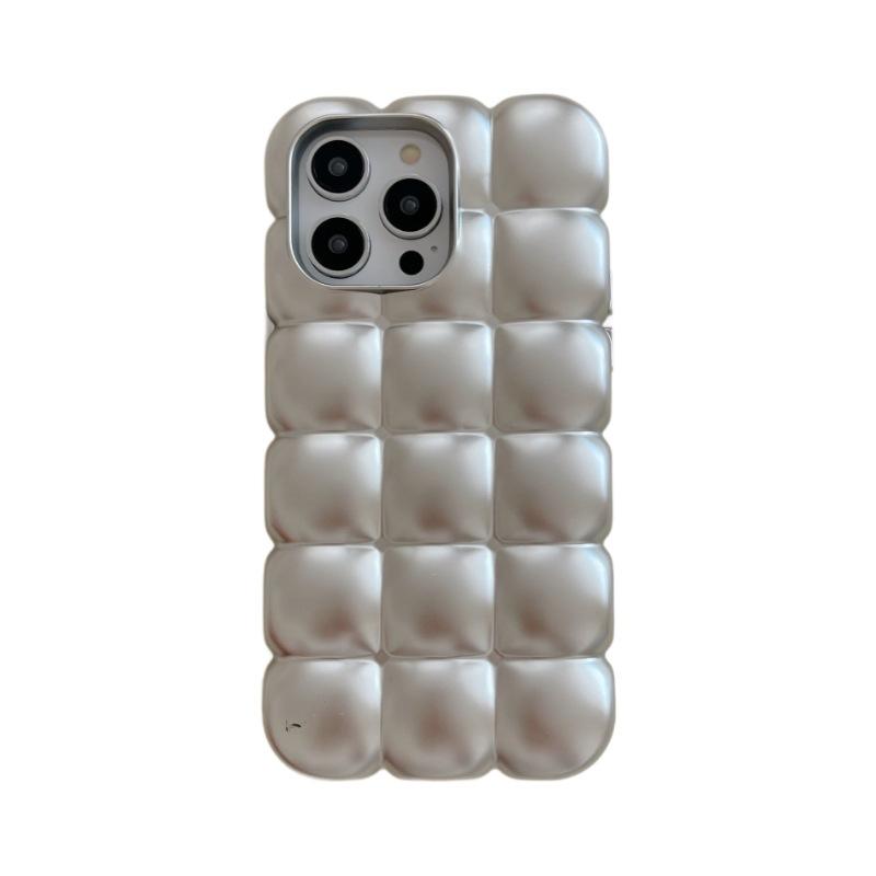 Minimalist Solid Color Niche Style Electroplated Case Compatible with iPhone 16 Pro Max Apple 15 Phone Case 13/14 Soft Case