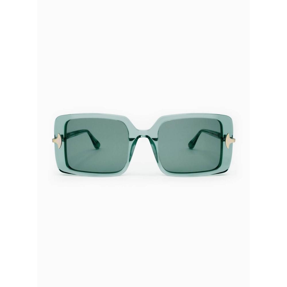Aper U Eyewear Women S qUann 01 SUnglaSSeS In moSS moSS