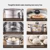 Youluo 304 Stainless Steel Double-Layer Steamer Pot