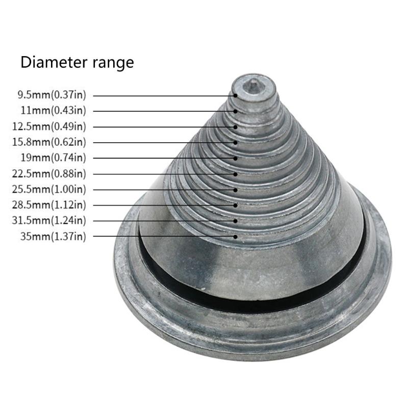 Metal Lawn Mower Blade Balancer For Precise Alignment And Extended Blade Life 9.5-35mm Diameter Size