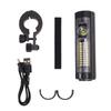 Bike Headlight Rechargeable Magnetic Base Digital Display Water Proof Front Bike Light